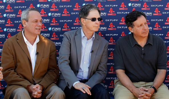 Larry Lucchino, John Henry and Tom Werner